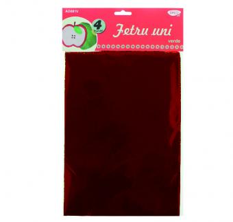 Accesorii craft - AD081M Fetru uni set 4, maro DACO